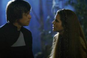 Luke and leia discussing mother